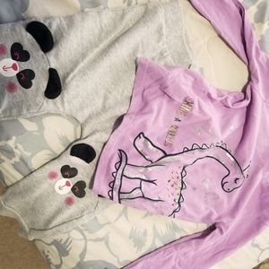 Girls sweatpants w bears n long sleeve top